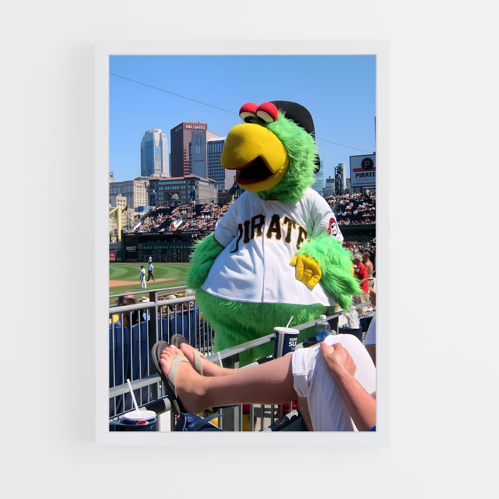 Poster Birdman des Pirates – affiche Baseball (vue 3)